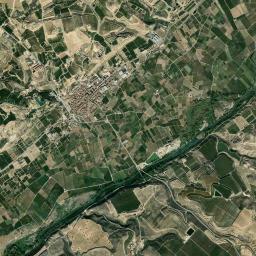 Seròs High Resolution Satellite Map