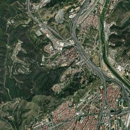 Canyelles High Resolution Satellite Map