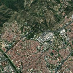 Santa Coloma de Gramenet High Resolution Satellite Map