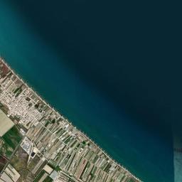 Zapponeta High Resolution Satellite Map