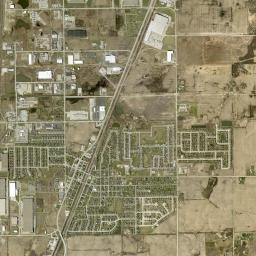 Monee High Resolution Satellite Map