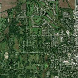 Crown Point High Resolution Satellite Map