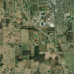 Kendallville High Resolution Satellite Map