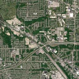 Maple Heights High Resolution Satellite Map