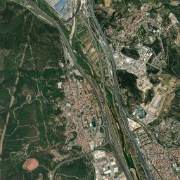 Molins de Rei High Resolution Satellite Map