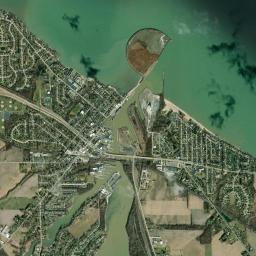 Huron High Resolution Satellite Map