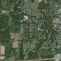 Amherst High Resolution Satellite Map