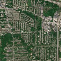 Seven Hills High Resolution Satellite Map