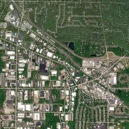 Solon High Resolution Satellite Map