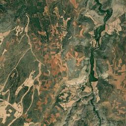 Caracena High Resolution Satellite Map