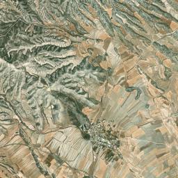 Puebla de Albortón High Resolution Satellite Map