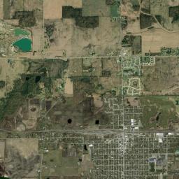 Garrett High Resolution Satellite Map