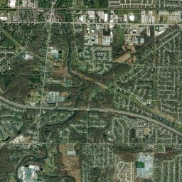Olmsted Falls High Resolution Satellite Map