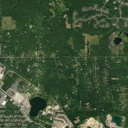 Aurora, OH locator map