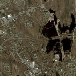 Long Hill High Resolution Satellite Map