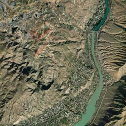 Tash-Kumyr High Resolution Satellite Map