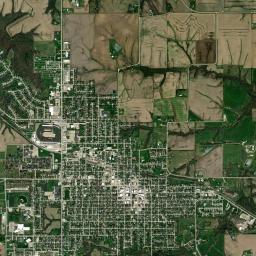 Knoxville High Resolution Satellite Map