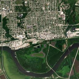 La Salle High Resolution Satellite Map