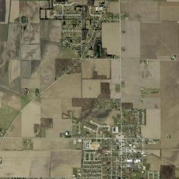 Kouts High Resolution Satellite Map