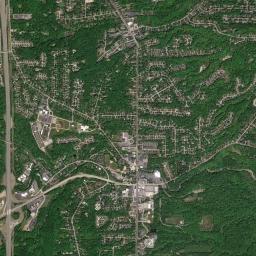 Brecksville High Resolution Satellite Map