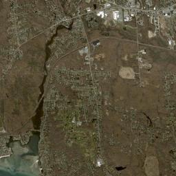 Waterford High Resolution Satellite Map