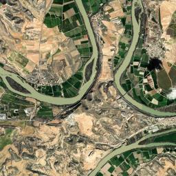 Alborge High Resolution Satellite Map