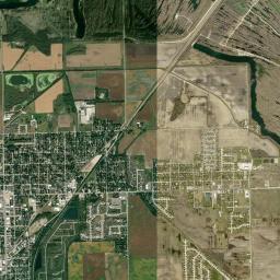 Diamond High Resolution Satellite Map