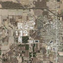Knox High Resolution Satellite Map