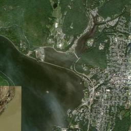 Peekskill High Resolution Satellite Map