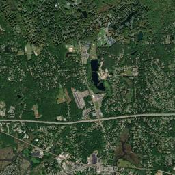 Clinton High Resolution Satellite Map