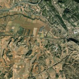 Alhama de Aragón High Resolution Satellite Map