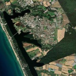 Sabaudia High Resolution Satellite Map