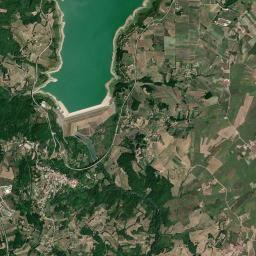 Campolattaro High Resolution Satellite Map