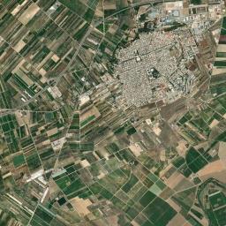 San Ferdinando di Puglia High Resolution Satellite Map