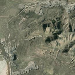 Aerial view of Promontory Mountains