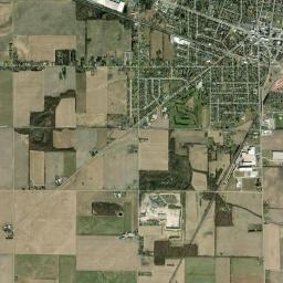 Bellevue High Resolution Satellite Map