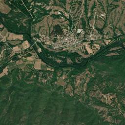 Paranésti High Resolution Satellite Map