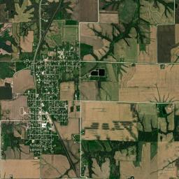 Melcher-Dallas High Resolution Satellite Map