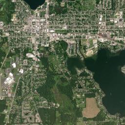 Kosciusko County High Resolution Satellite Map