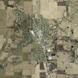 Churubusco High Resolution Satellite Map