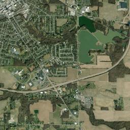Norwalk High Resolution Satellite Map