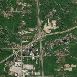 Richfield High Resolution Satellite Map