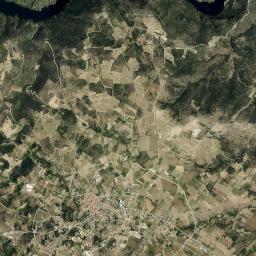 Aldeadávila de la Ribera High Resolution Satellite Map