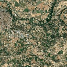 Caspe High Resolution Satellite Map