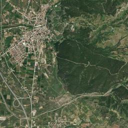 Sidirókastro High Resolution Satellite Map