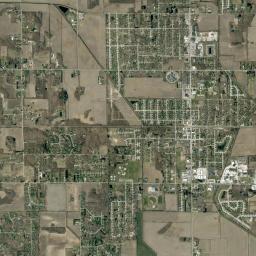 DeMotte High Resolution Satellite Map