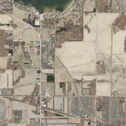 Bass Lake High Resolution Satellite Map