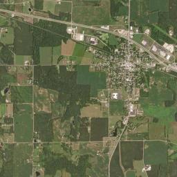 Pierceton High Resolution Satellite Map