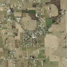 Harlan High Resolution Satellite Map