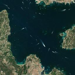 Palau High Resolution Satellite Map